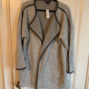NWT Banana Republic Open Front Wrap Sweater Jacket